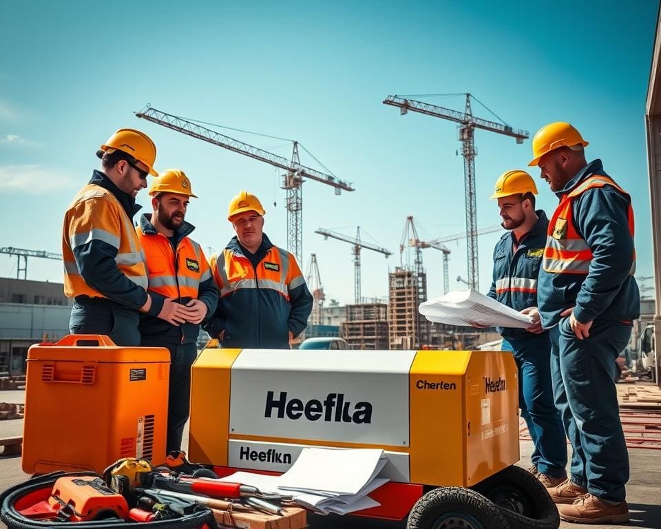 Hoeflon verhuur installateurs