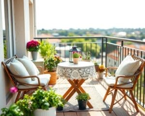 balkon inrichten