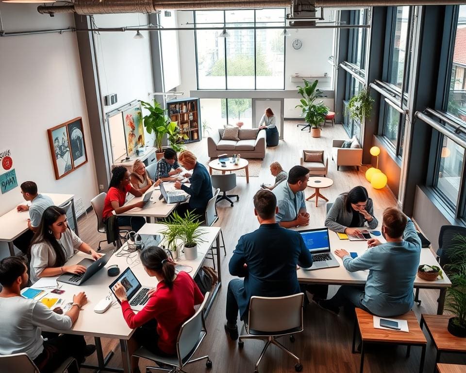 coworking spaces