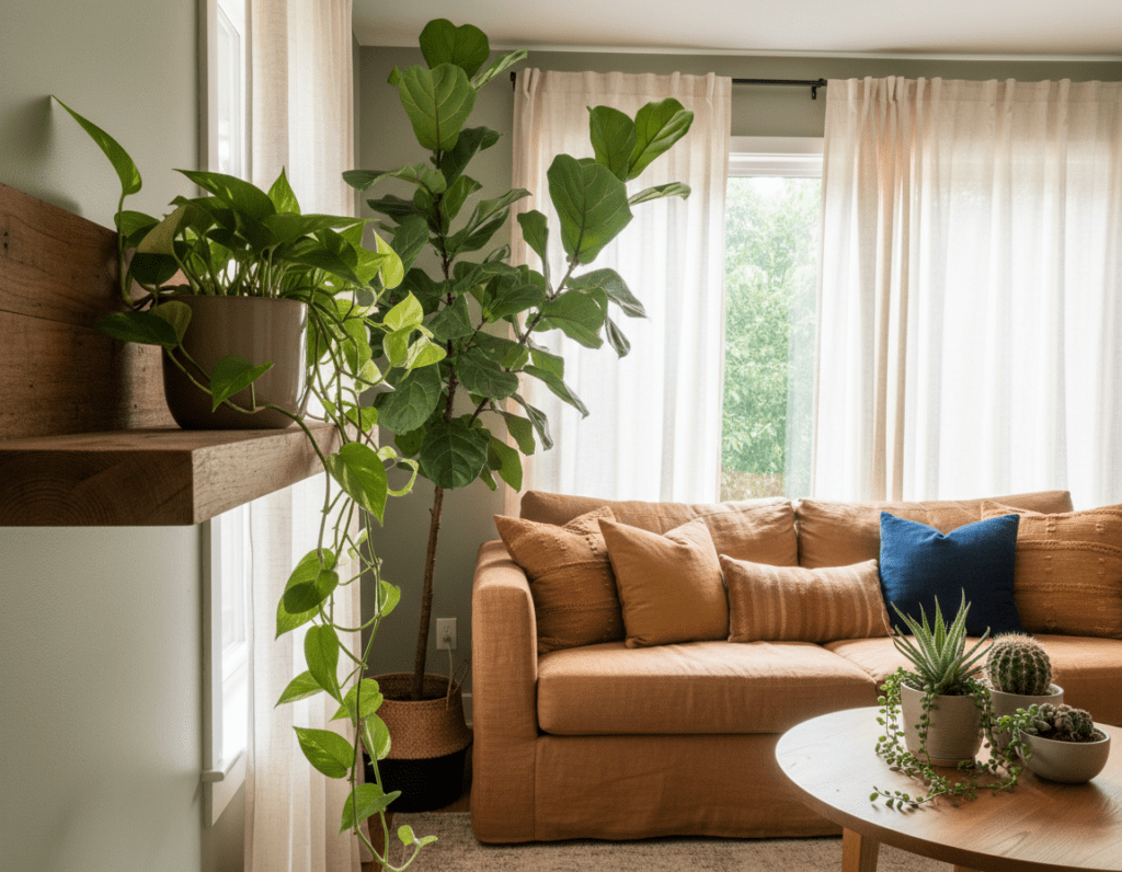 planten woonkamer