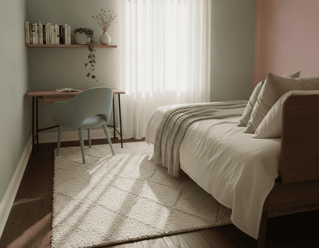 kleine slaapkamer inrichten