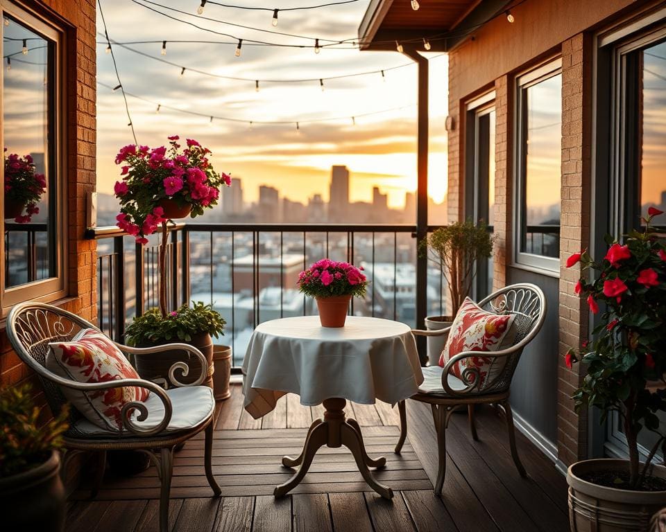 balkon inrichten