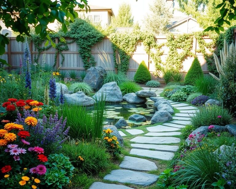 onderhoudsvriendelijke tuin