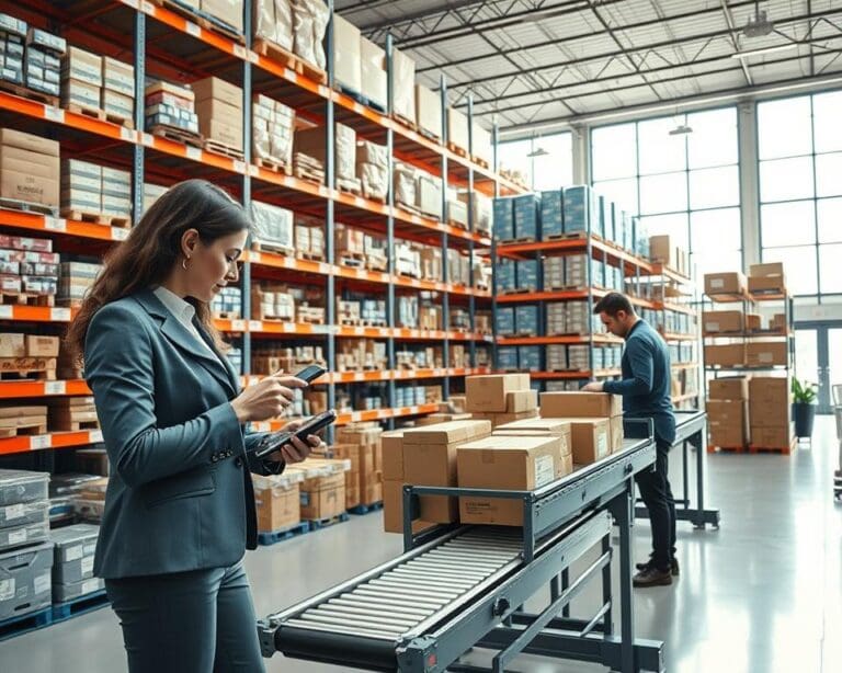 magazijn efficiënt inrichten