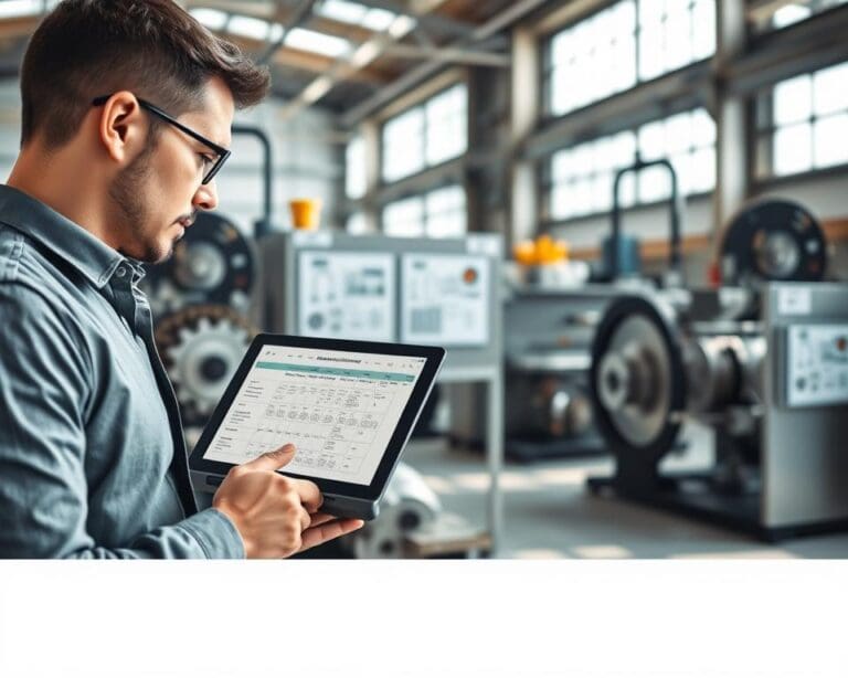 onderhoudsplan machines