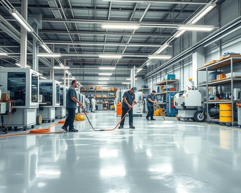 industriële schoonmaak